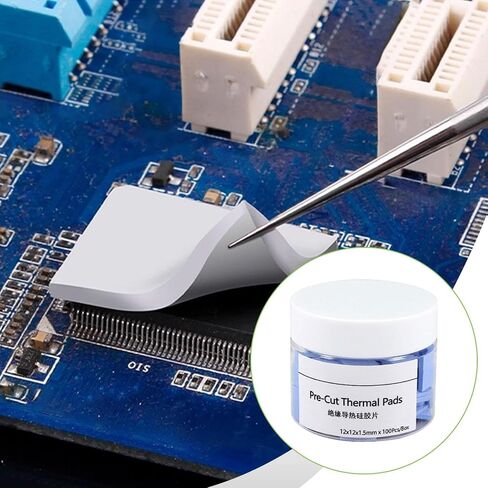 Efficient Heat Dissipation Silicone Pad 100 Piece Pack in Kuwait