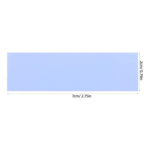 5pcs M. 2 SSD Thermal Pad 0.5mm Silicone Heat Transfer Cooling Pad in Saudi Arabia