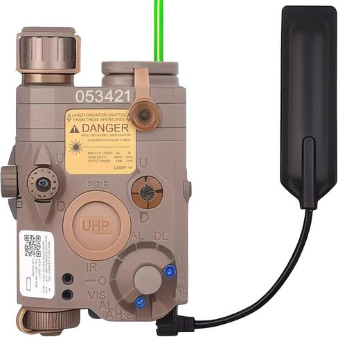 Airsoft PEQ 15 PEQ Box IR Laser Green Laser Sight White LED Flashlight for AEG GBB CQB in Saudi Arabia