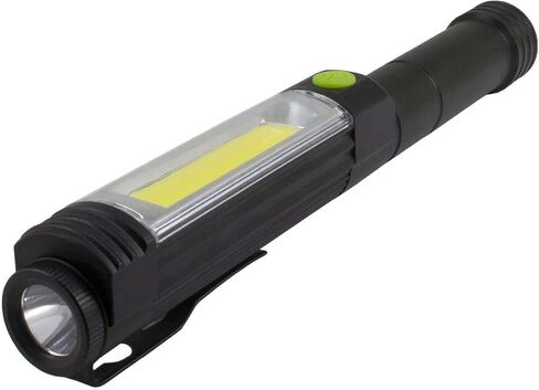 LitezAll Pen Flashlight 400 Lumen - Compact and Portable Tactical Pen Light, Battery Powered, Wide Angle COB LED Task Light - Ideal Pen Light for Professionals and Everyday Use in Kuwait