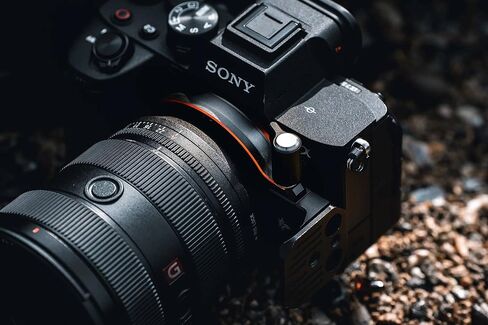 Silence Corner - Atoll S+, Black/Lava - Rotating Collar for Sony Mirrorless Cameras, Fast Orientation Change Vertical/Horizontal, Easily Change Lenses, Universal Tripod Mounting, Faster than L-Bracket in Saudi Arabia