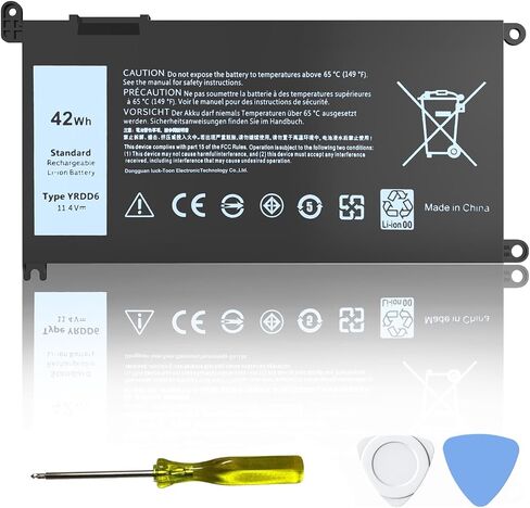 استبدال بطارية الكمبيوتر المحمول WY9DX 42wh لجهاز Dell Latitude 5420 5520، in Kuwait