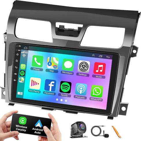 [4G+64G] Car Radio for Nissan Altima 2013-2019 with Wireless CarPlay in Saudi Arabia