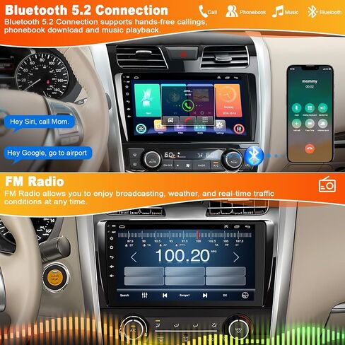 [4G+64G] Car Radio for Nissan Altima 2013-2019 with Wireless CarPlay in Saudi Arabia