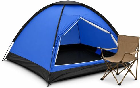 XL Camping Tent 1/2 Person Small Tents Lightweight Waterproof Adult in Kuwait