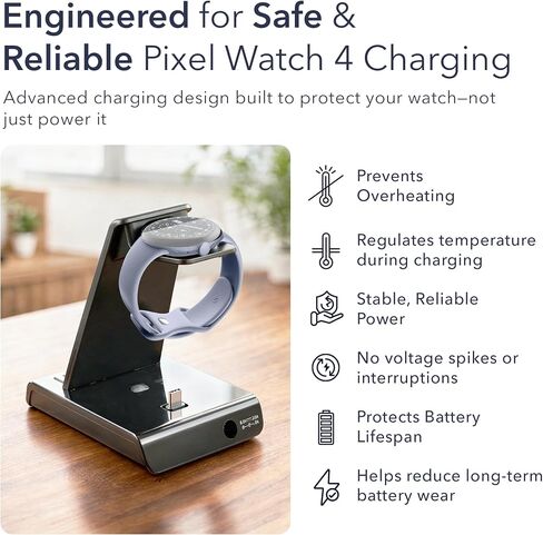 Wasserstein 3-in-1 Charging Station for Pixel, Buds, and Pixel Watch 4 & 5 in Saudi Arabia