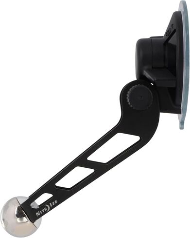 Nite Ize Steelie Windshield Mount - Phone Holder for Car Windshield - Alternative to Car Dashboard & Vent Phone Mounts - Compatible with Steelie Magnetic Mounting System - Black in Kuwait