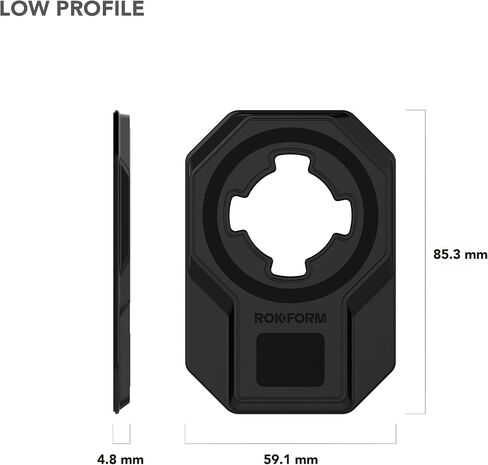 Rokform Universal Adapter, Magnetic + RokLock (Black) in Saudi Arabia