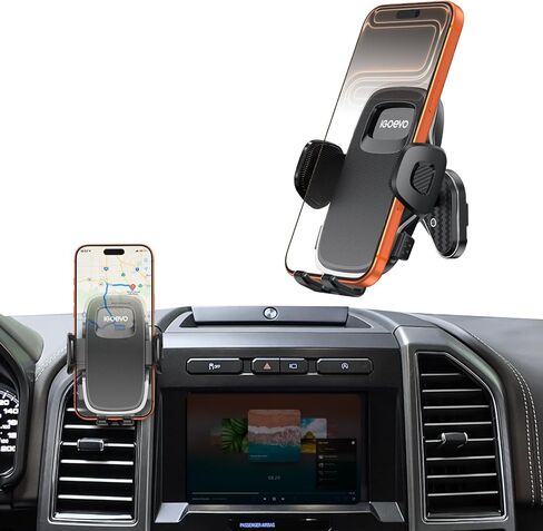 Ford F-150 2015–2020 / Super Duty 2017–2021 / Expedition 2018–2021 Vent Phone Mount | All-Metal, Heavy-Duty, OEM-Like Fit for Smartphones in Kuwait