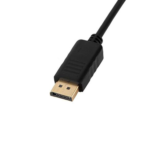 كابل محول Pongnas DisplayPort إلى VGA 1080P محول فيديو مدمج 25 سم لأجهزة العرض وشاشات التلفزيون المتوافقة مع in Kuwait