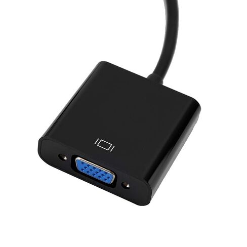 كابل محول Pongnas DisplayPort إلى VGA 1080P محول فيديو مدمج 25 سم لأجهزة العرض وشاشات التلفزيون المتوافقة مع in Kuwait