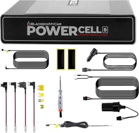 BlackboxMyCar PowerCell 8 Dash Cam Battery Pack (with Spliced Hardwiring Kit for Thinkware Dash Cams) in Saudi Arabia