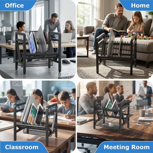 Chromebook Laptop Charging Station Storage Rack Organizer in Saudi Arabia