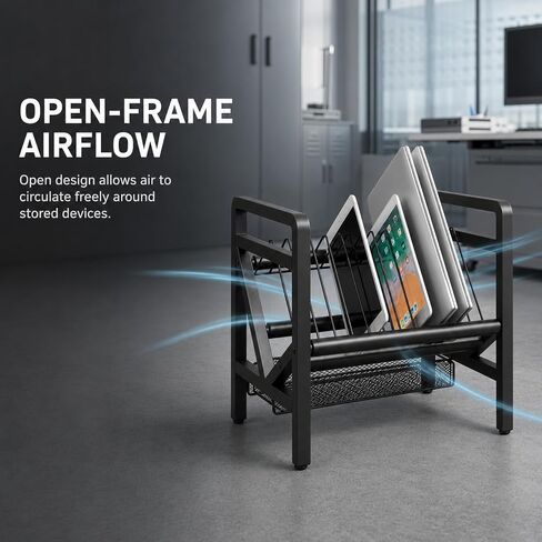 Chromebook Laptop Charging Station Storage Rack Organizer in Saudi Arabia