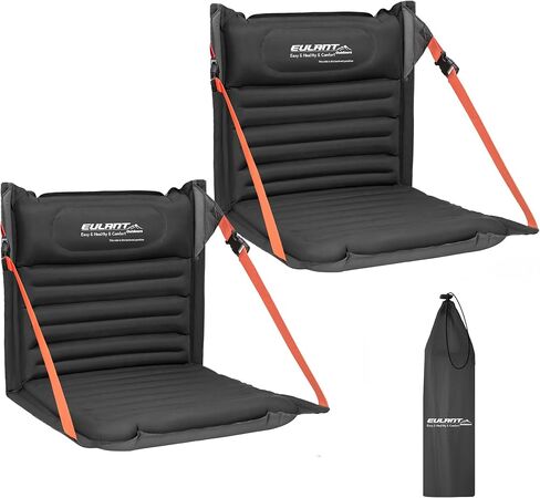 Inflatable Folding Seats for Camping,Portable Stadium Seats w/Back Support in Saudi Arabia