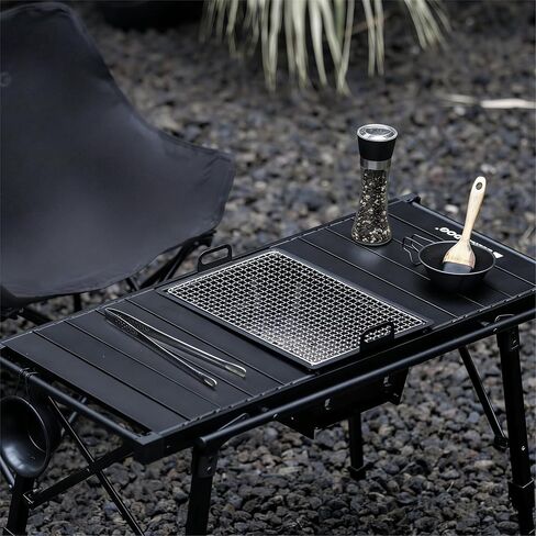 BLACKDOG Folding Camping Table, Portable IGT Table with Adjustable Height in Saudi Arabia