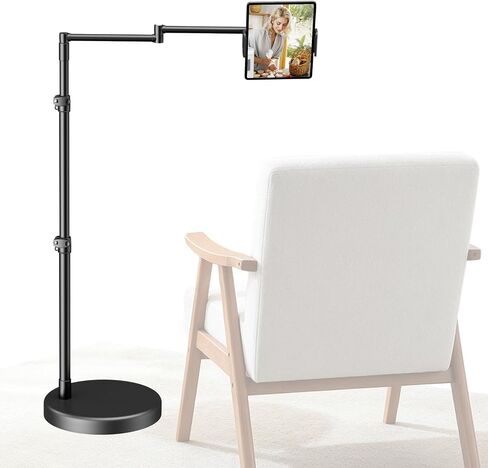 elitehood iPad Holder for Bed, Tablet Floor Stand with Weighted Base in Kuwait