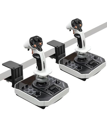 حامل مكتب سريع الإصدار للزراعة والطيران سيم جويستيك متوافق مع Thrustmaster SimTask FarmStick، T.Flight Hotas One/4/X، T.16000M FCS، Sol-R1، Sol-R2، Sol-R5، TCA Sidestick Airbus - عبوة واحدة in Kuwait