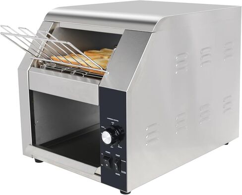 Hakka Commercial Toaster 4 Slice - 1800W 1.5‘’ Wide Slots, Stainless Steel in Kuwait