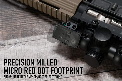 Monstrum Piggyback Red Dot Ring Mount for Rifle Scopes in Saudi Arabia