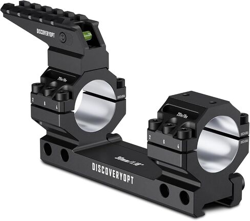 DISCOVERYOPT Heavy Duty Cantilever Scope Mount, Picatinny One Piece Base with Integrated Top Rail, 34mm Tubes, 1.18" Center Height, for Rifle Scope Mounting in Saudi Arabia