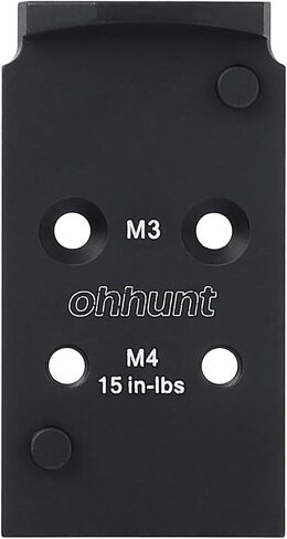 ohhunt Optic Adapter Plate for Walther PDP 2.0 Compatible with DPP Footprint in Saudi Arabia