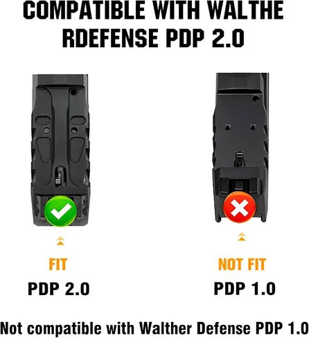 ohhunt Optic Adapter Plate for Walther PDP 2.0 Compatible with DPP Footprint in Saudi Arabia