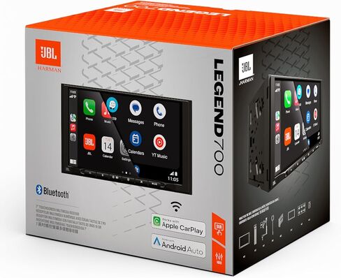 JBL LEGEND700 7 inch Legend 700 Series Digital Media Receiver with CarPlay and Android Auto in Saudi Arabia