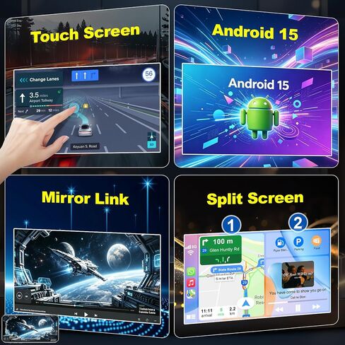 8Core Car Radio for Toyota Prius 2003-2009 4G+128G Android Stereo Upgrade in Saudi Arabia