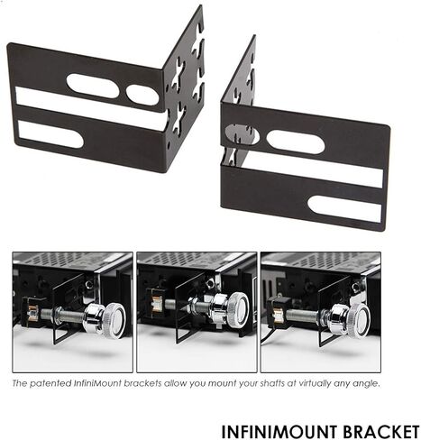 Motor 2 Radio with Chrome Face, Black Pushbuttons, Bezel, and Knobs Kit HCB-M2-126-55-75 in Saudi Arabia