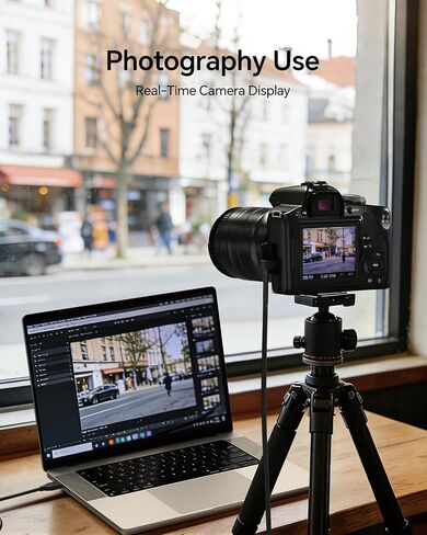 16ft USB A to Mini B Camera Transfer Cable, Right Angle for Live View in Saudi Arabia