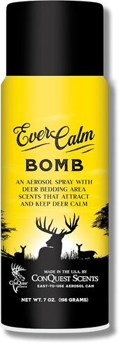 Conquest Scents EverCalm Deer Scent Bomb, Versatile Deer Attractant Spray in Kuwait