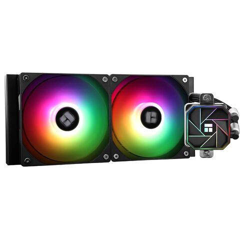 مبرد وحدة المعالجة المركزية السائل Thermalright TR Aqua Elite 240 V3، سرعة رأس مضخة AIO تصل إلى 2800 دورة في الدقيقة، TL-C12B-S V2×2 PWM Fans، لـ AMD/AM4/AM5، Intel LGA1150/1151/1200/1851/1700، مبرد وحدة المعالجة المركزية للكمبيوتر in Kuwait