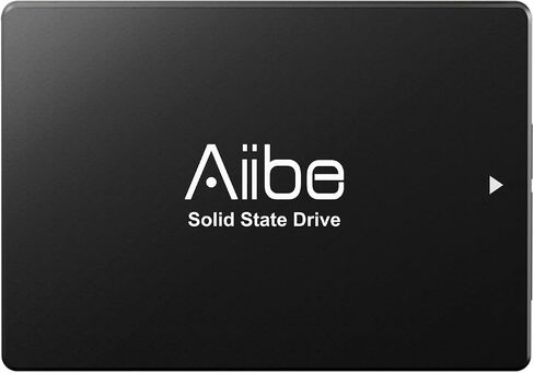 محرك الأقراص الصلبة الداخلي Aiibe 1 تيرابايت SATA III SSD 1 تيرابايت 2.5 بوصة محرك SSD داخلي يصل إلى 550 ميجابايت/ثانية للكمبيوتر المحمول (أسود) in Kuwait