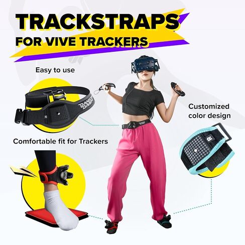 Rebuff Reality Trackstraps Vive Tracker Straps Colorful VR Straps in Kuwait