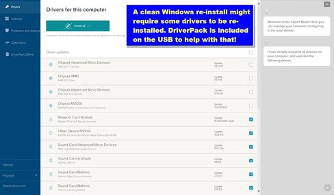 إصلاح محرك أقراص فلاش USB القابل للتمهيد وإعادة تثبيته 5 في 1 - إصلاح Windows 11 أو استعادته أو إعادة تثبيته (amd64 +arm64) / 10/7 - يتضمن أدوات PE وحزمة برامج التشغيل ومكافحة الفيروسات واستعادة البيانات وإعادة تعيين كلمة المرور in Kuwait