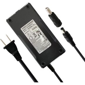 54.6V 4A Power Supply Adapter Charger for 48V 13S Lithium Li-ion Battery Pack with DC 5.5x2.5mm Plug