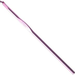 Susan Bates Silvalume Aluminum Crochet Hook 5.5", Size 7/4.5mm