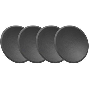 uxcell Speaker Dust Cap 72mm/2.8" Diameter Subwoofer Paper Dome Coil Cover Caps 4 Pcs