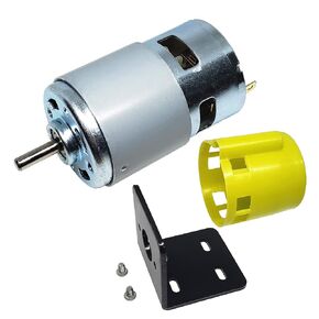 895 DC Motor, 12V 24V 7500-15000rpm Ball Bearing Large Torque High Speed Double Shaft Motor High Power Low Noise Motor for Circular Saw DIY Drill