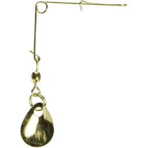 Arkie Lures ASCG-0-100 Gold Jig Spinner- 100 Pack- Size 0