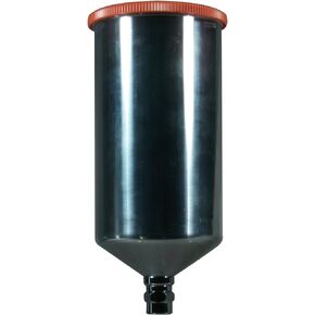 Astro PCU3501S 1-Liter Aluminum Gravity Feed Cup with Screw-on Lid