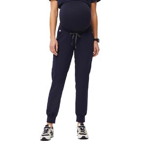 FIGS Zamora Jogger Maternity Scrub Pants for Women — Slim Fit, 5 Pockets, 4-Way Stretch, Anti-Wrinkle Women Scrub Bottoms