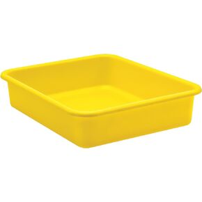 Teacher Created Resources® Yellow Large Plastic Letter Tray, 1 Count (Pack of 1)