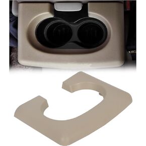 Center Console Cup Holder Armrest Pad Replacement Compatible with 2004-2014 Ford F150 Black
