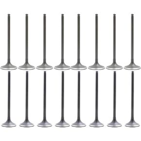 DNJ VK16216 Exhaust Intake Valve Kit for 2002 to 2012 Acura, Honda L4 2.0L, 2.3L, 2.4L DOHC 16V EV216 X8 IV216 X8