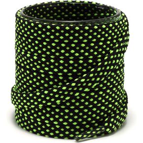 Shoemate Stylish Dotted Thick Flat 5/16" Shoe Laces for Sneakers, Athletic Shoes and Running Shoes, Shoe Strings