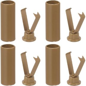 uxcell Metal Shoe Lace Tips, Shoelace Head, Cylindrical Tips Cords End Replacement for Shoestring