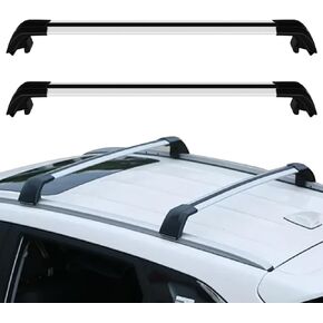 OCPTY Roof Rack Cross Bars Fit for Mistubishi Outlander 2013 2014 2015 2016 2017 2018 2019 2020 2021 2022(Factory Original Roof Side Rails Needed) Cargo Bars for Cargo Carrier Bag Luggage Kayak