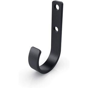 Ozco Building Products 57708 OWT Towel Hook, (2 per Pack), Black